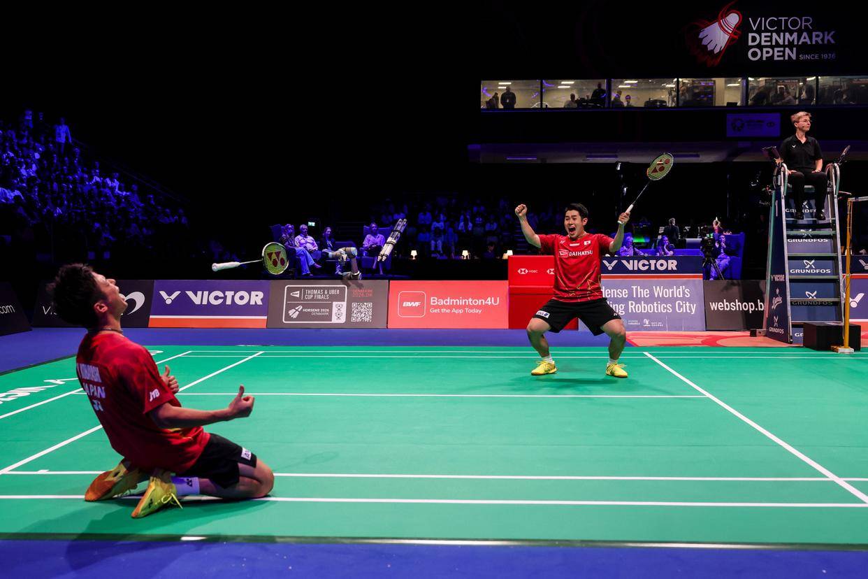 印尼羽毛球队逆转丹麦羽毛球队，安赛龙完成帽子戏法的简单介绍